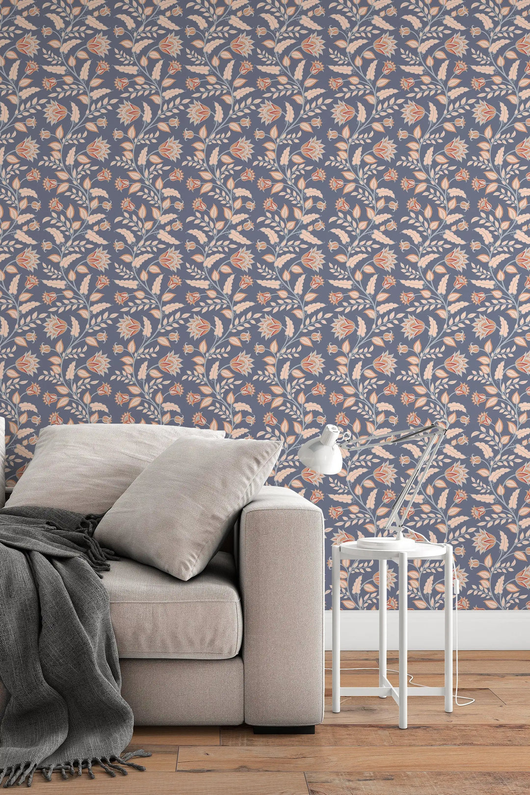 Floral ornament wallpaper wall decor design #3122