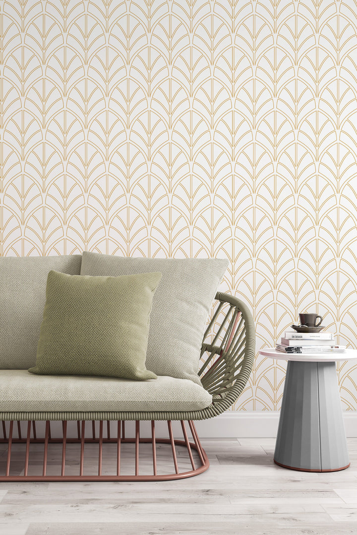 Art Deco wallpaper Traditional and Peel Stick #3586