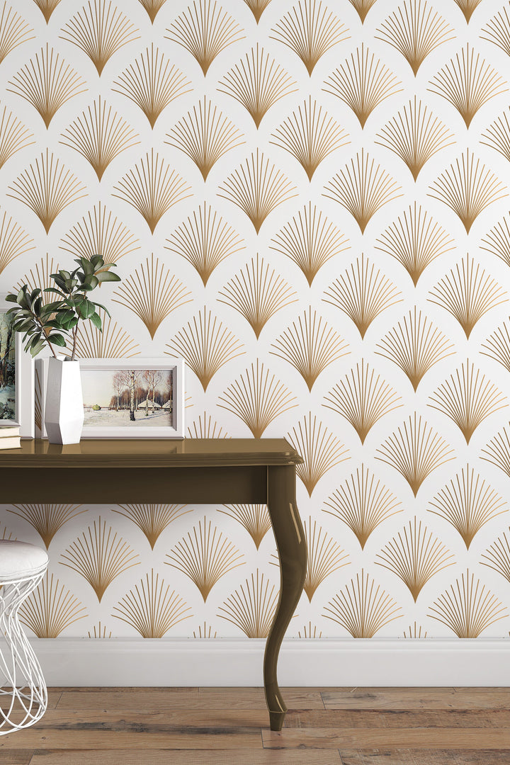 Art Deco design Traditional and Peel Stick Wallpaper #3583