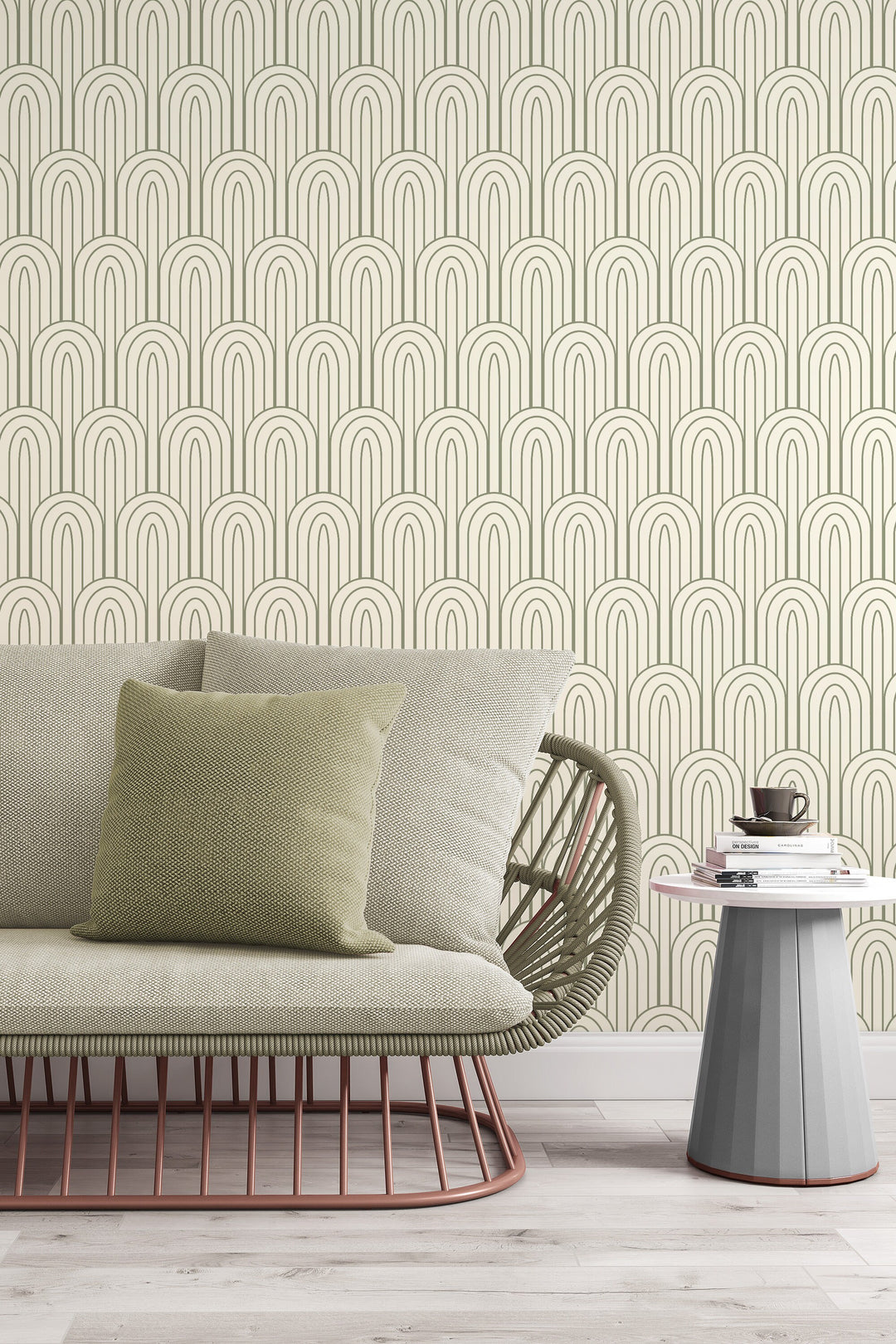 Abstract wallpaper - available in peel and stick