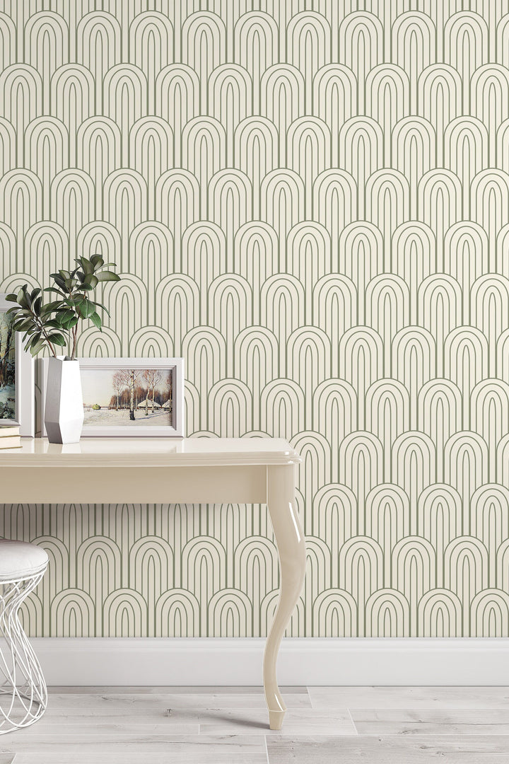 Abstract wallpaper - available in peel and stick