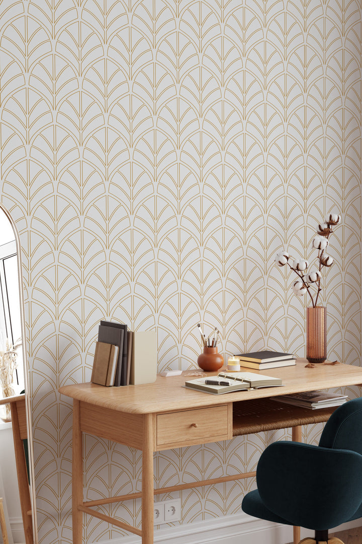 Art Deco wallpaper Traditional and Peel and Stick wallpaper #3586