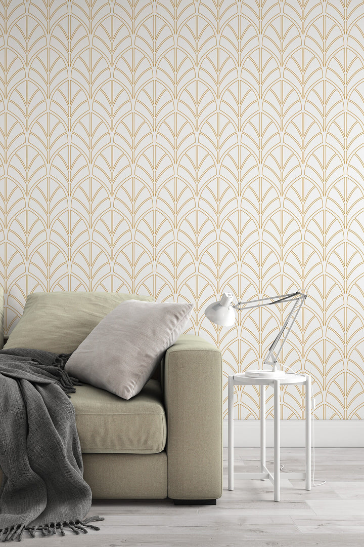 Art Deco wallpaper Traditional and Peel Stick #3586