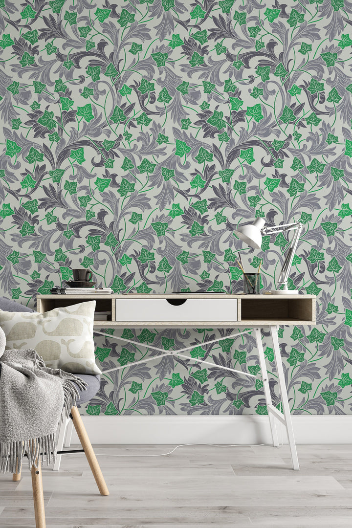 Wallpaper Peel an stick and Traditional vinyl | English