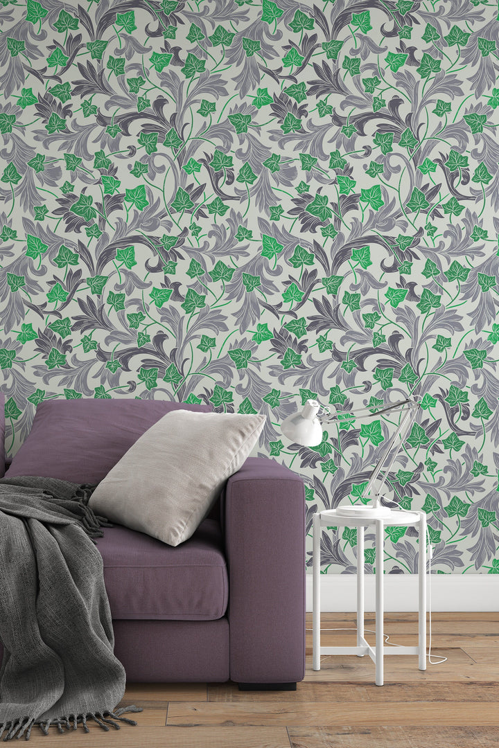 Wallpaper Peel an stick and Traditional vinyl | English