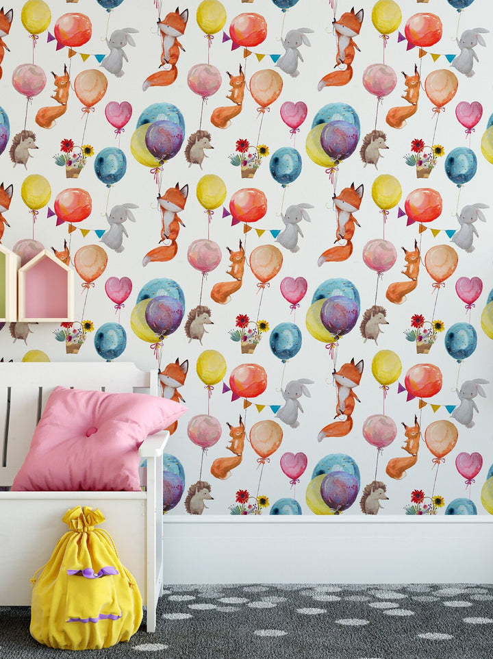 Kids wallpaper - Playroom wallpaper - Peel and Stick and Traditional wallpaper  #3597