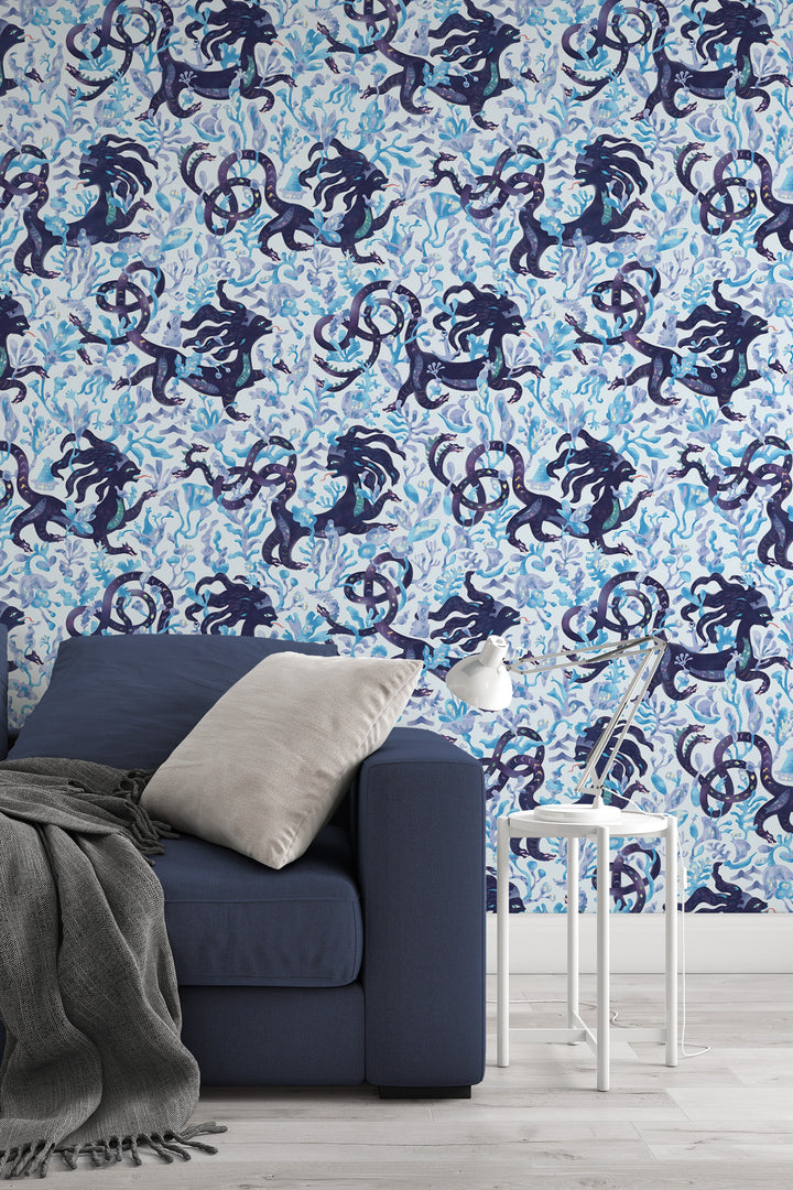 Mythical animal wallpaper exotic exclusive design - Peel