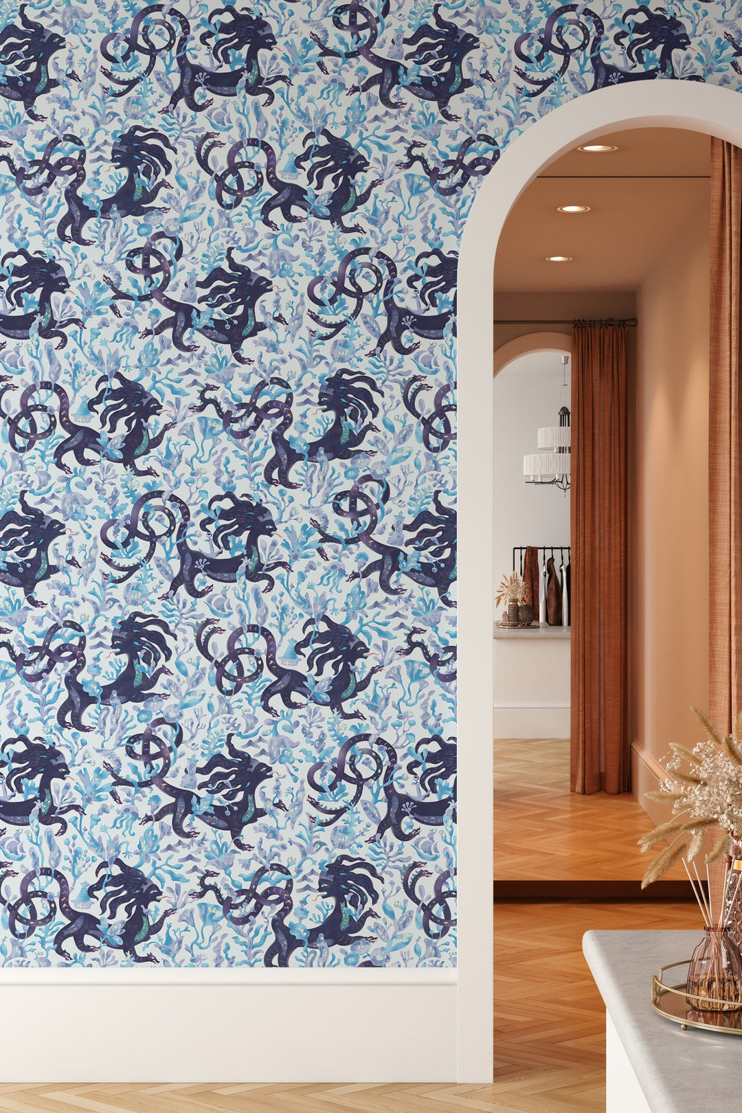 Mythical animal wallpaper exotic exclusive design - Peel