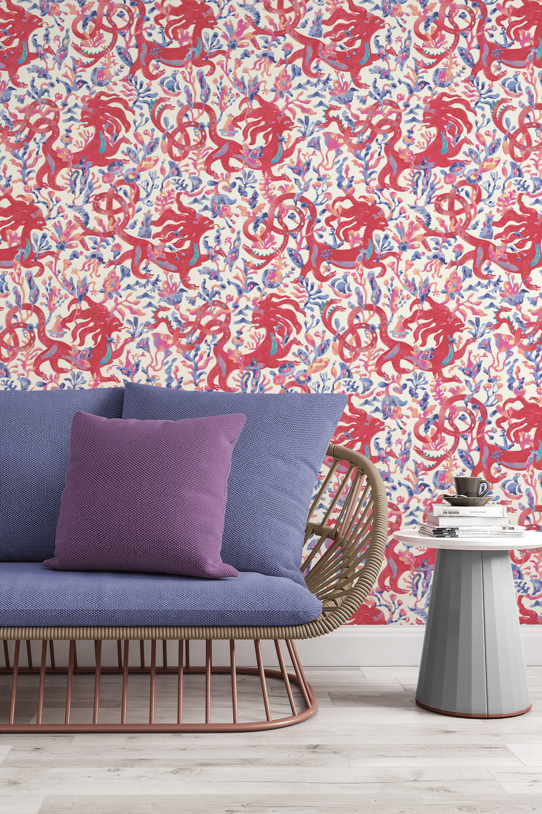 Animal wallpaper exotic exclusive design - Peel and Stick