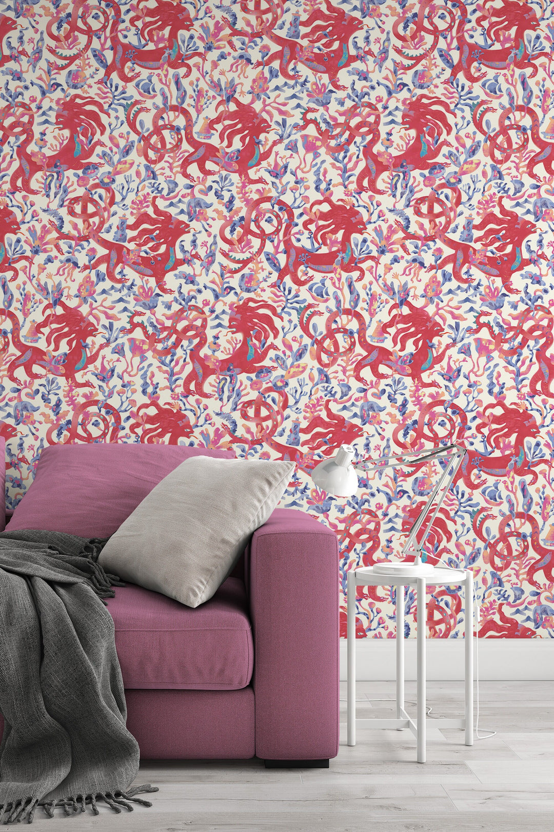 Animal wallpaper exotic exclusive design - Peel and Stick