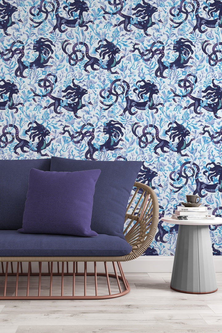 Mythical animal wallpaper exotic exclusive design - Peel