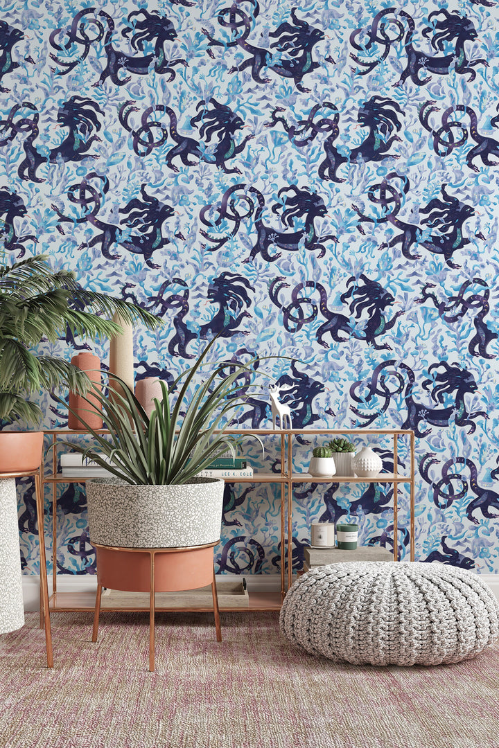 Mythical animal wallpaper exotic exclusive design - Peel