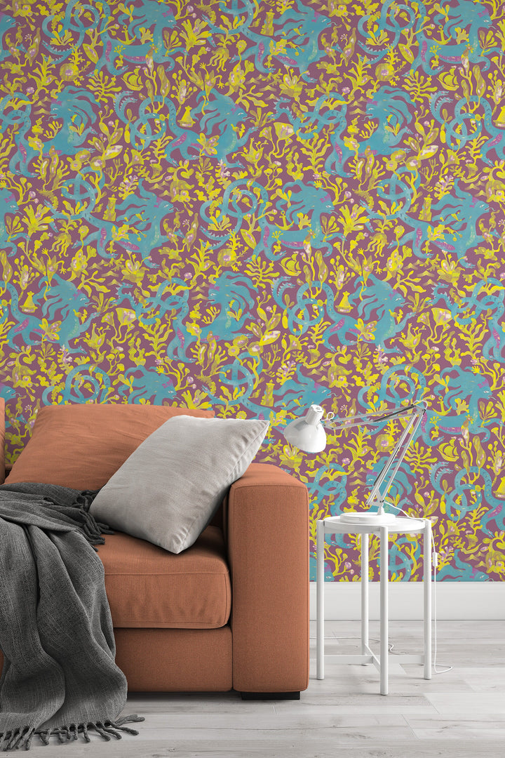 Mythical animal wallpaper exotic exclusive design - Peel