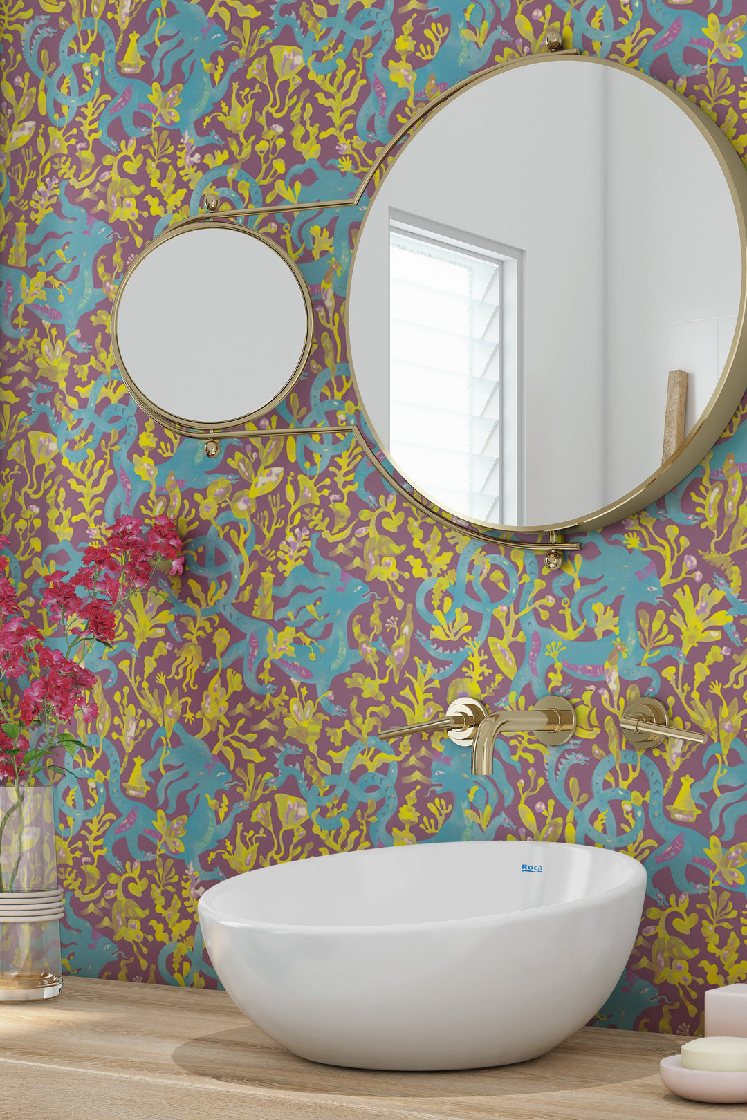 Mythical animal wallpaper exotic exclusive design - Peel