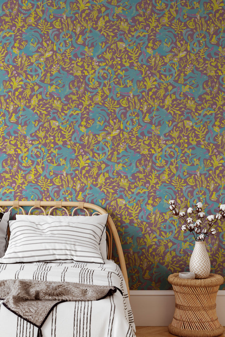 Mythical animal wallpaper exotic exclusive design - Peel