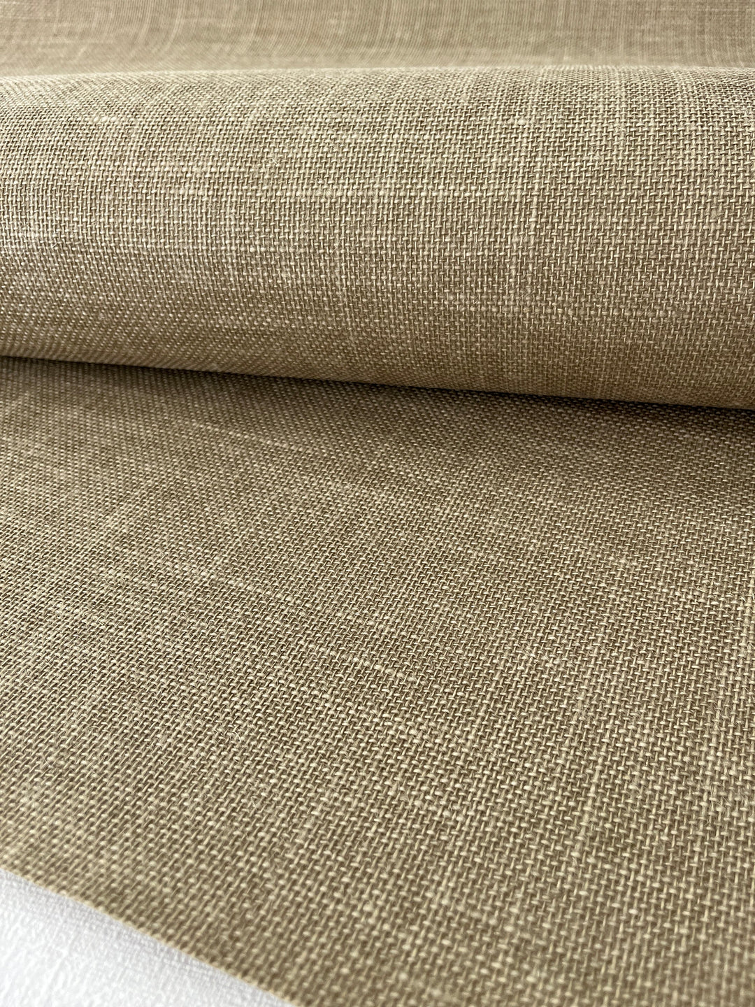 Natural Washed Jute Wallpaper fibers in gray-beige 45108