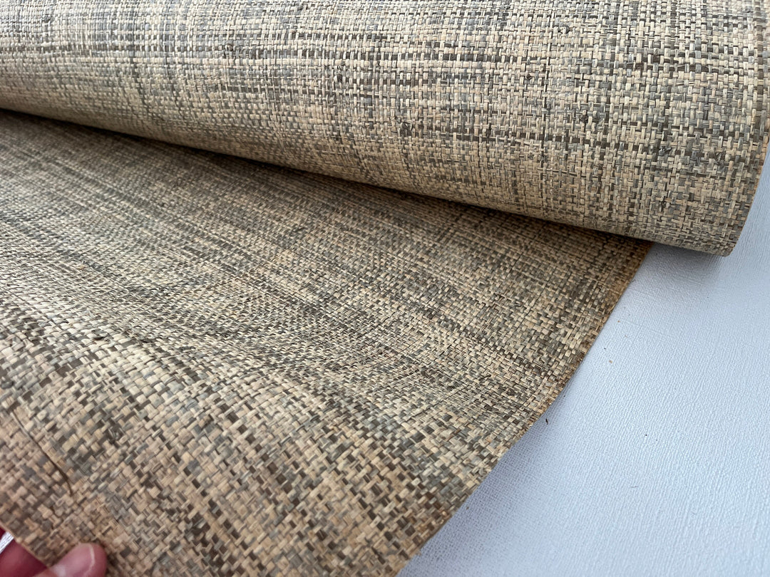 Real Raffia rough Wallpaper Natural Grasscloth fibers