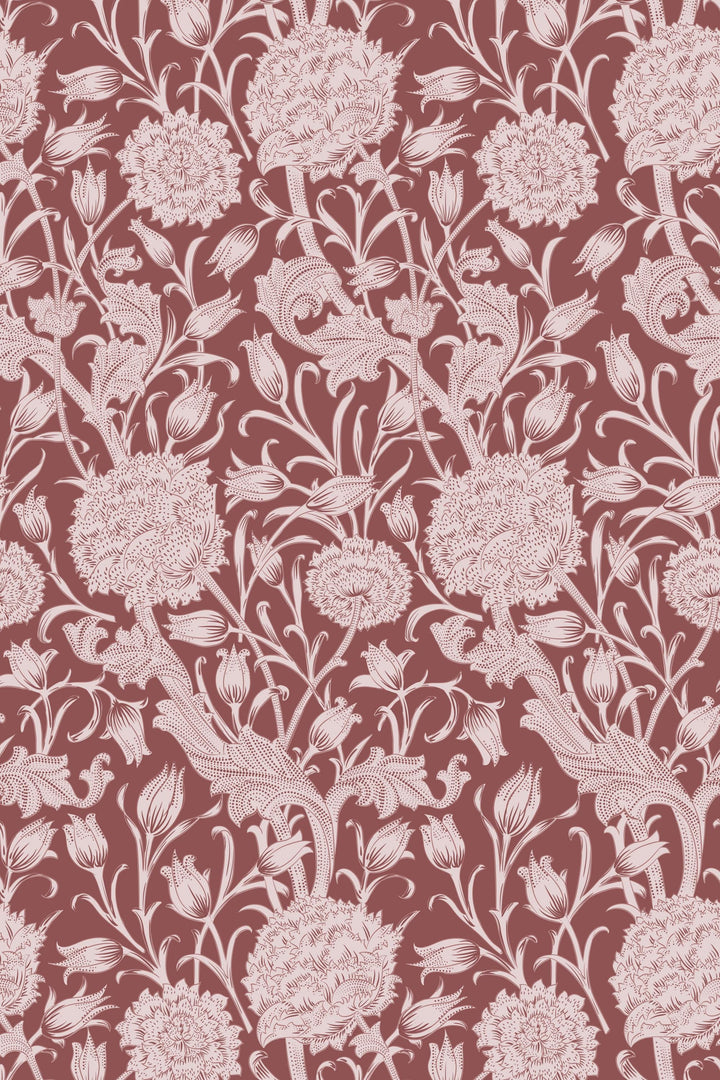 William Morris Peel and Stick - Traditional Wallpaper #3653