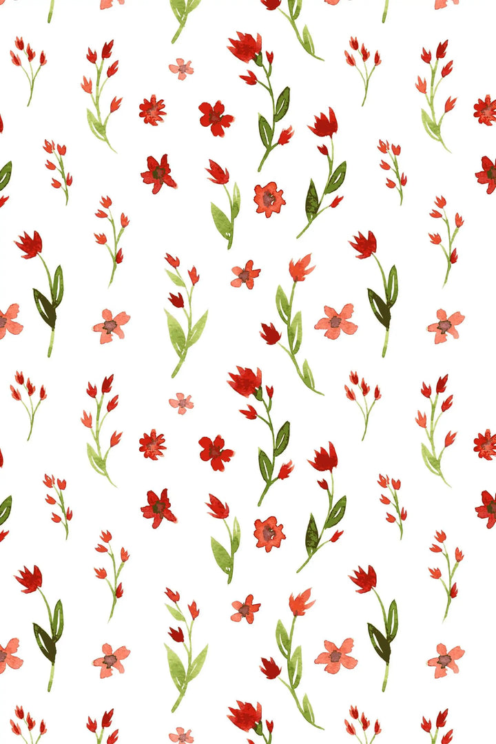 Meadow flowers wallpaper design #3229 - 2334