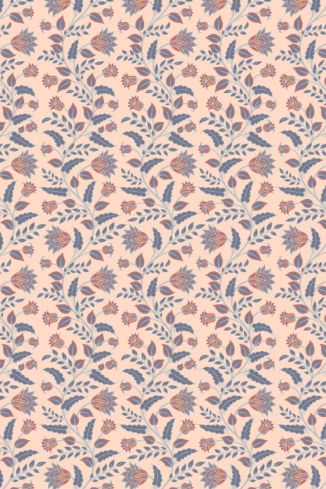 Pastel Floral ornament wallpaper #3121 - Wallpaper