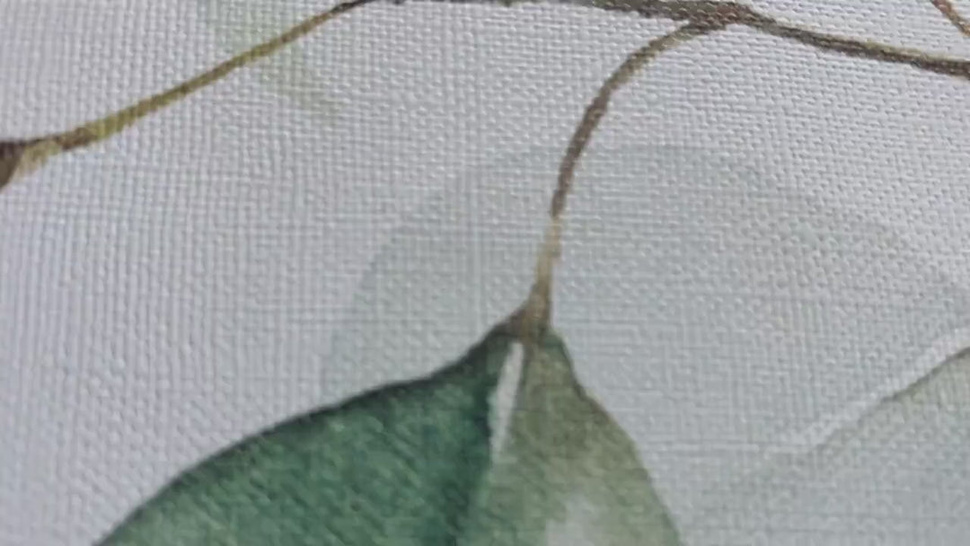 Watercolor botanical wallpaper- Self Adhesive Traditional and Peel and Stick Wallpaper #3616