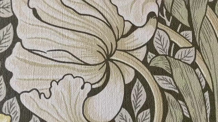 William Morris Peel and Stick - Traditional Wallpaper #3653