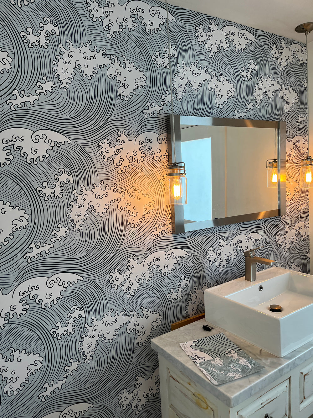 Textured unpasted traditional wallpaper, Peel and stick wallpaper