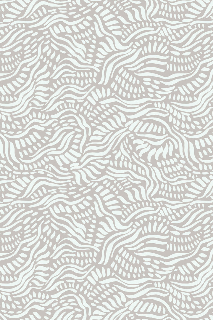 Waves Wallpaper - Tumbling Ocean Waves - White Swirl Abstract Beach Removable Self Adhesive Wallpaper Roll pattern wallpaper #3087
