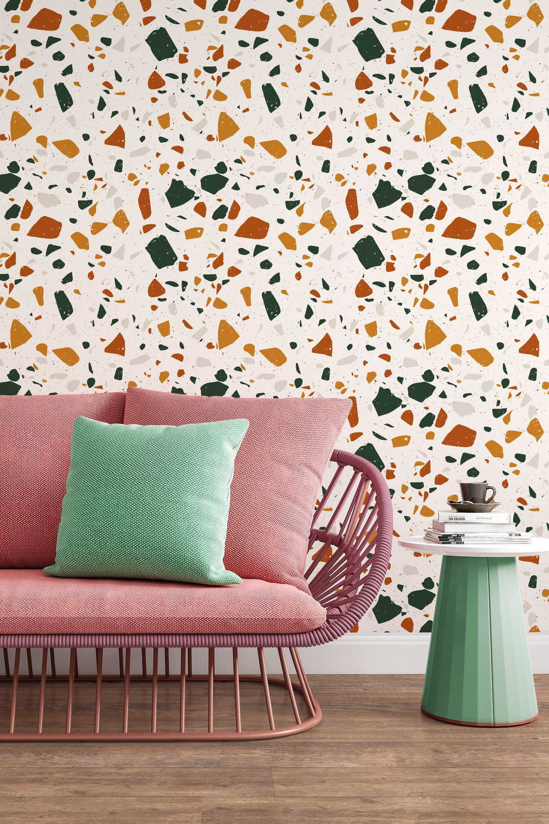 Boho Abstract Terrazzo wallpaper #3161 - Wallpaper