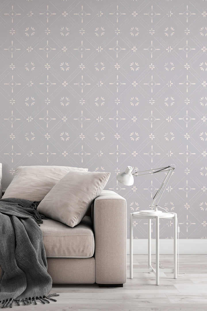 BOHO Design Wallcovering - Canvas Peel & Stick Wallpaper - Removable Self Adhesive Wallpaper pattern wallpaper design #3158