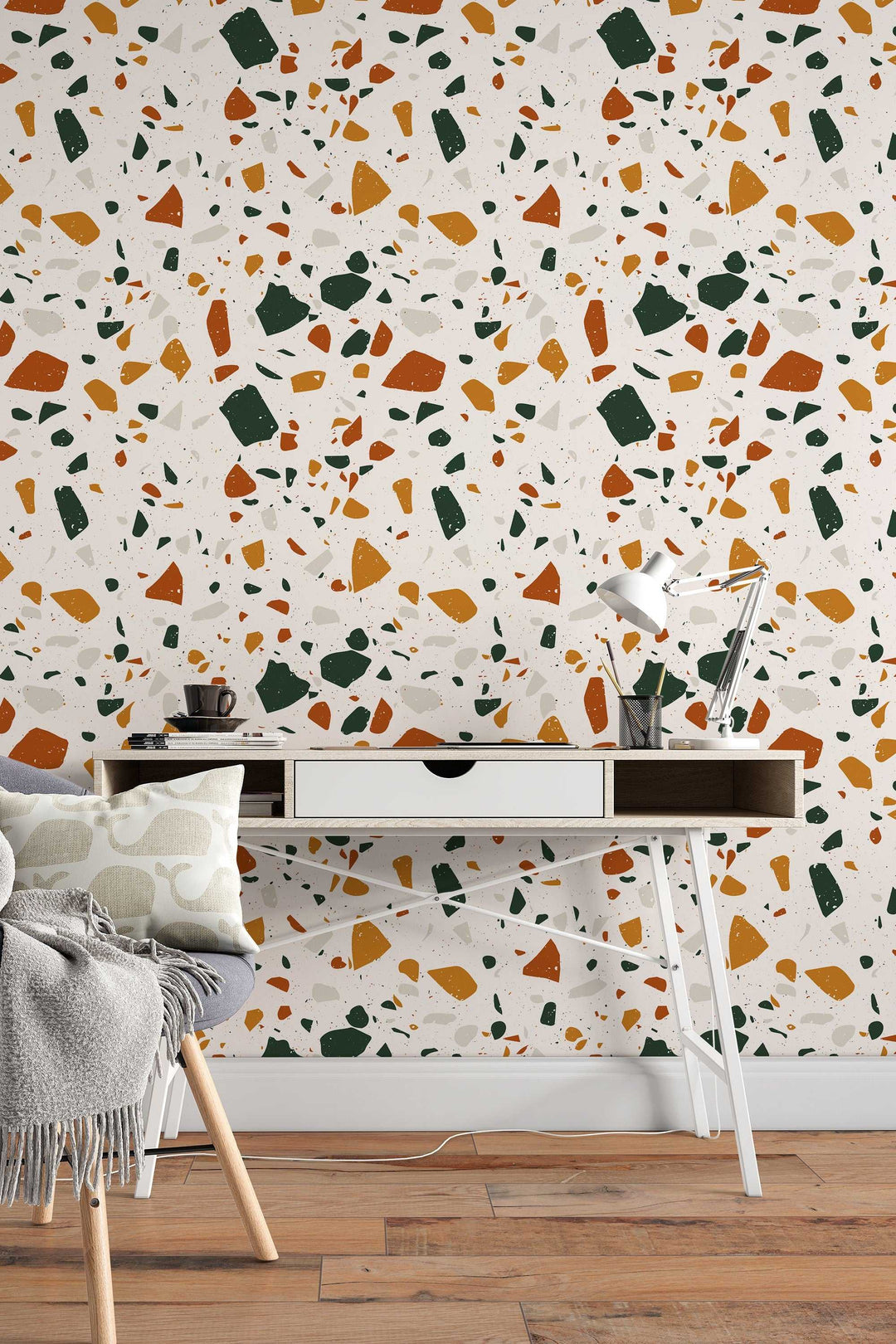 Boho Abstract Terrazzo wallpaper #3161 - Wallpaper