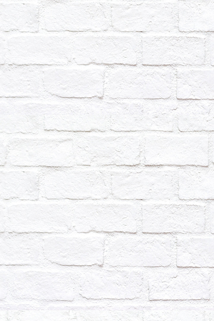 White Brick wall Wallpaper murals  - Removable wallpaper - Vinyl Peel and Stick Wallpaper design #3232