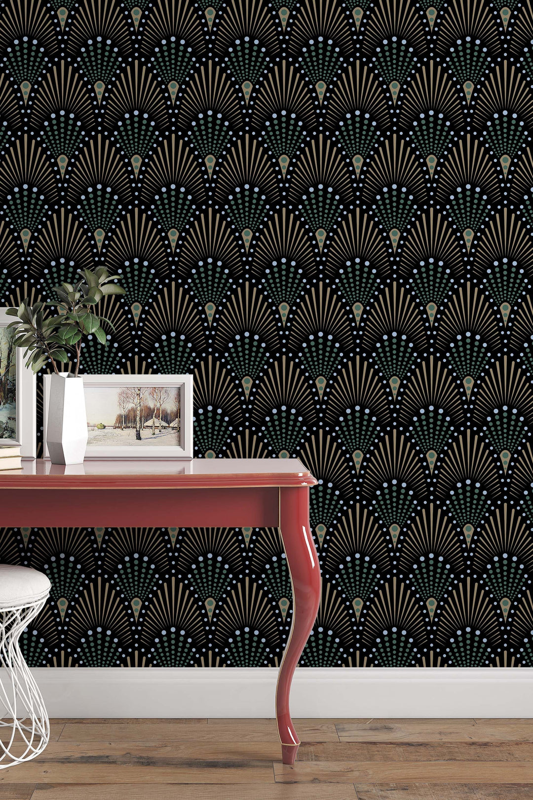 Art Deco vintage Wallpaper #3261