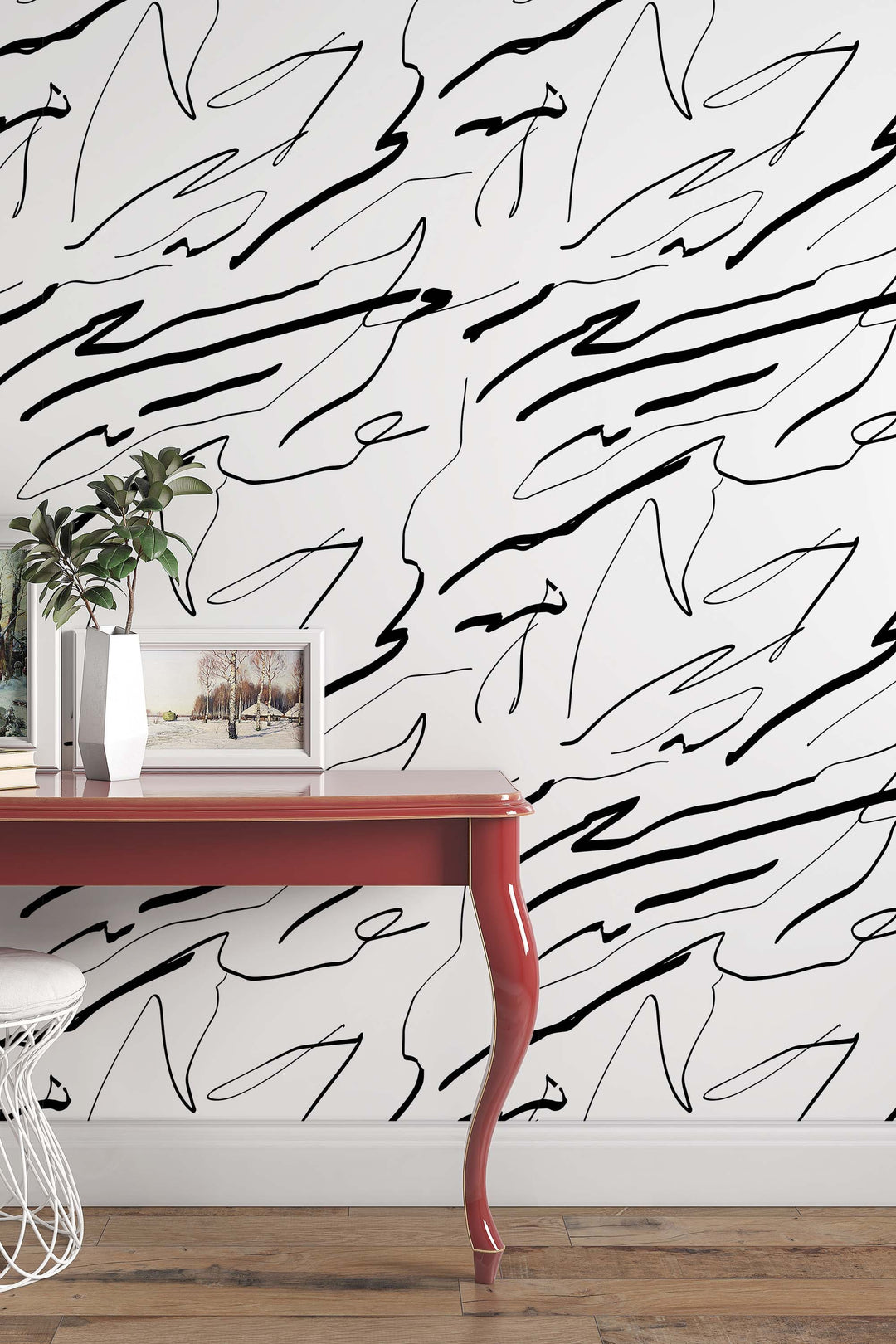 abstract wallcovering