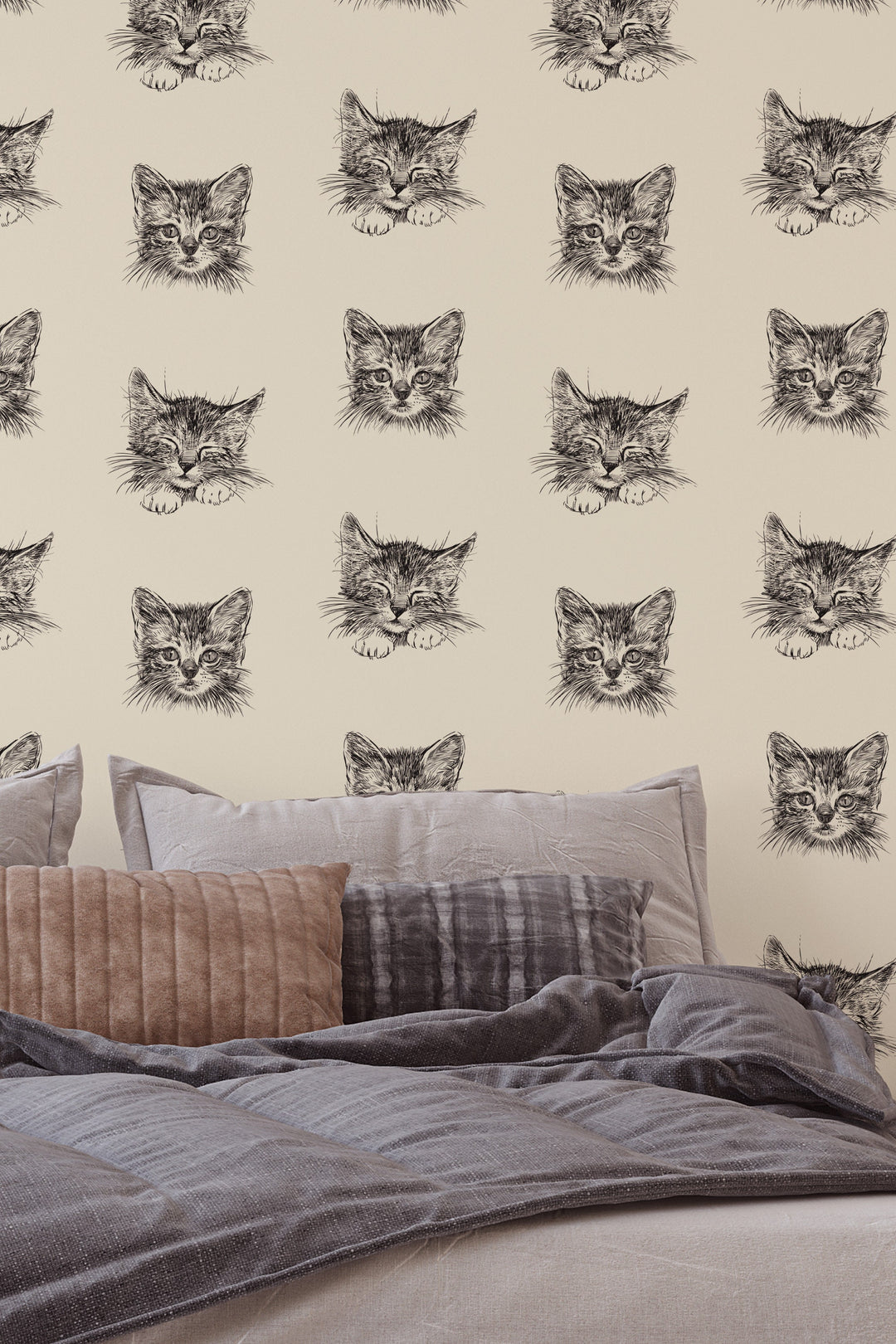 animal bedroom wallpaper