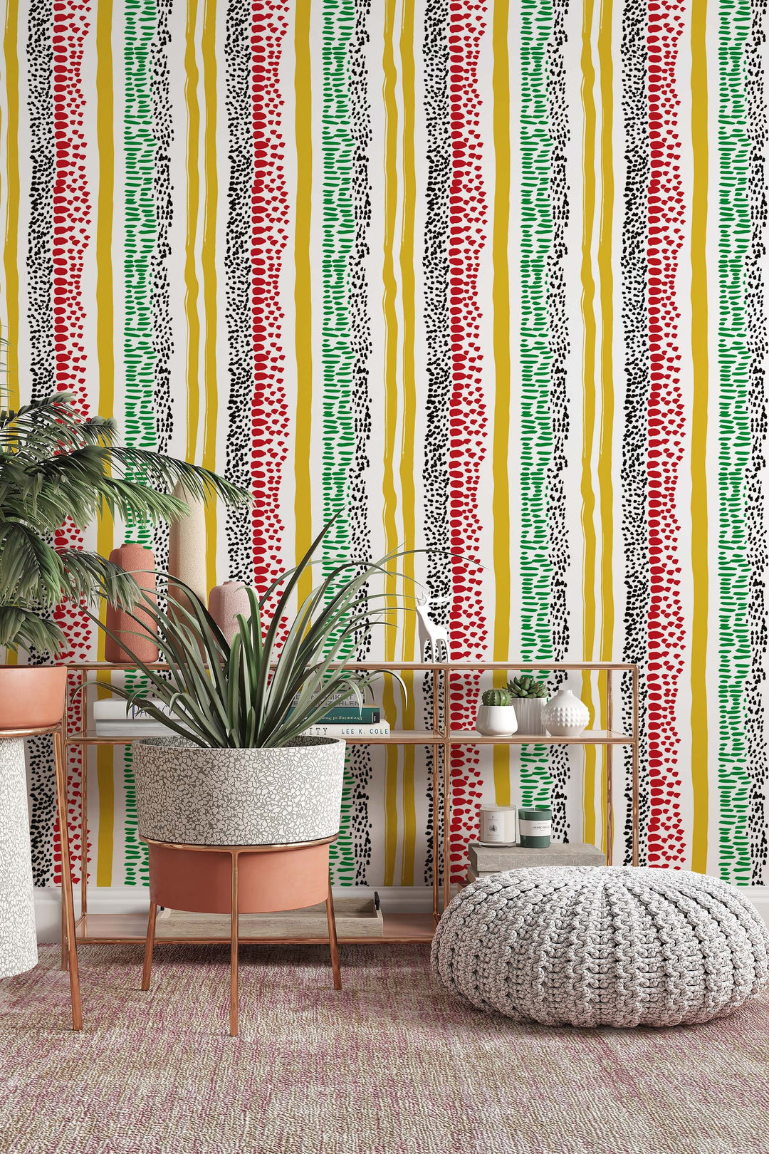 EXCLUSIVE Pattern abstract multicolor stripes - Peel