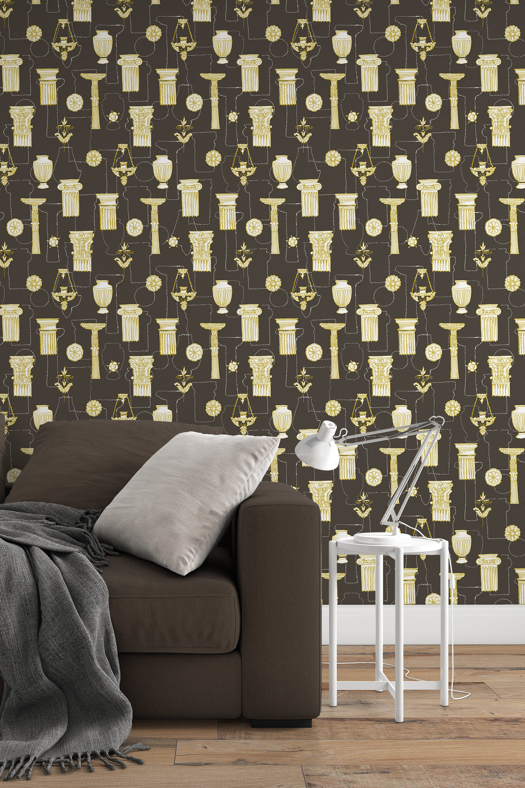 Removable wallpaper vintage - Peel and stick - Traditional