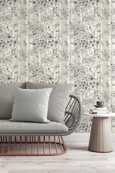 Boho design abstract trees Removable and traditional wallpaper 53334 /