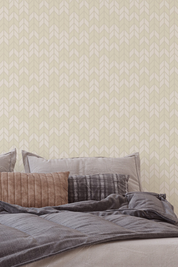 Herringbone pattern wallpaper - 3336 - Wallpaper