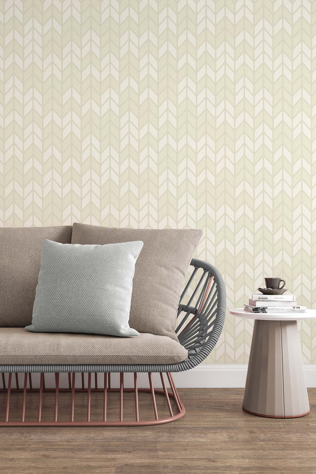 Herringbone pattern wallpaper - 3336 - Wallpaper