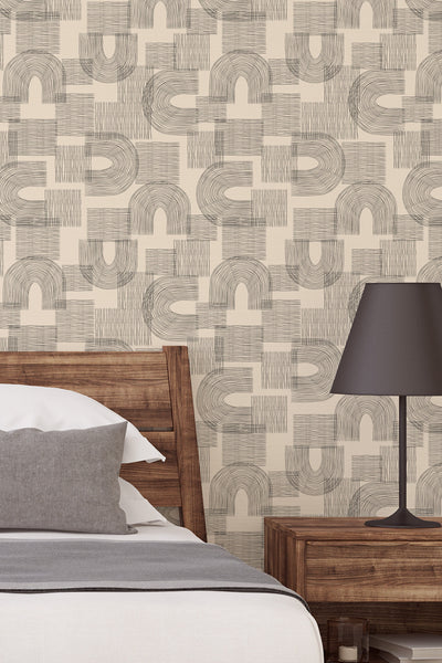 Wallpaper Abstract pattern Peel and Stick Removable wallpaper #53361 /1040