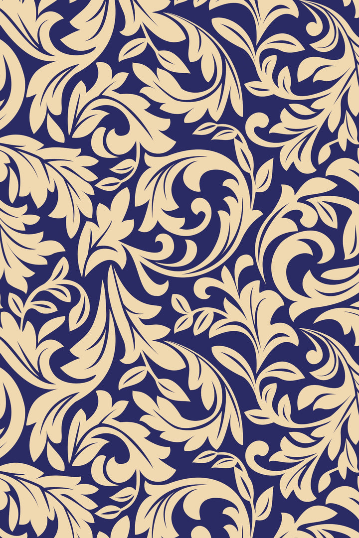 Damask dark background classic design Removable wallpaper 53349 /