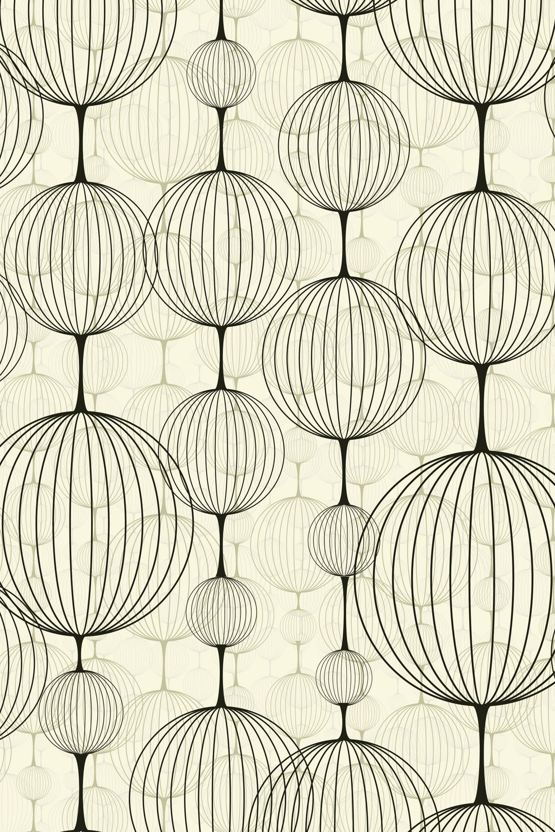 Wallpaper Abstract Balloon - Peel and stick, Removable , traditional wallpaper #53362 /1040