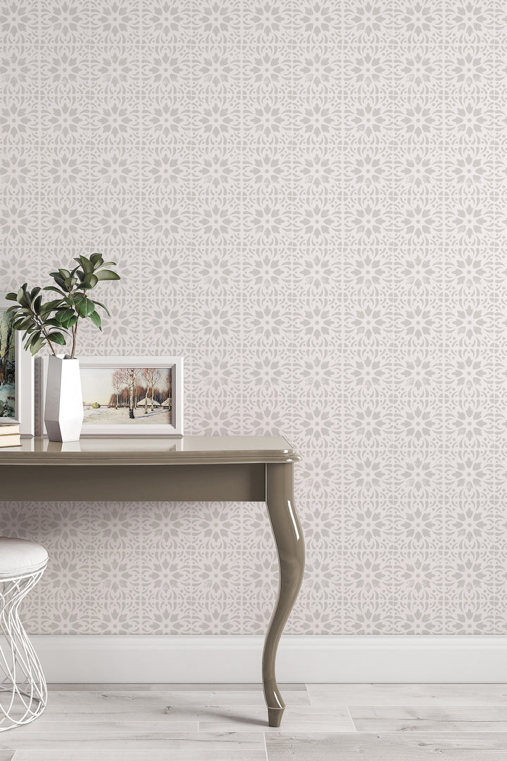 Renter friendly Boho stamps wallpaper #63180 - 2334