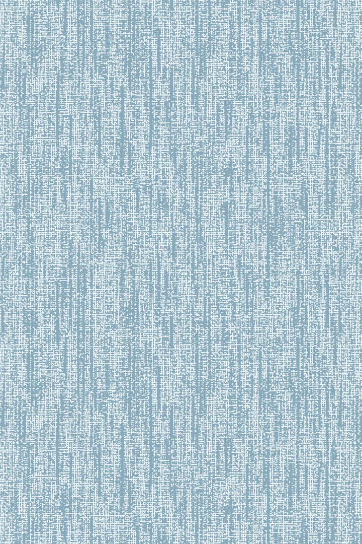 Renter friendly blue linen textured background wallpaper