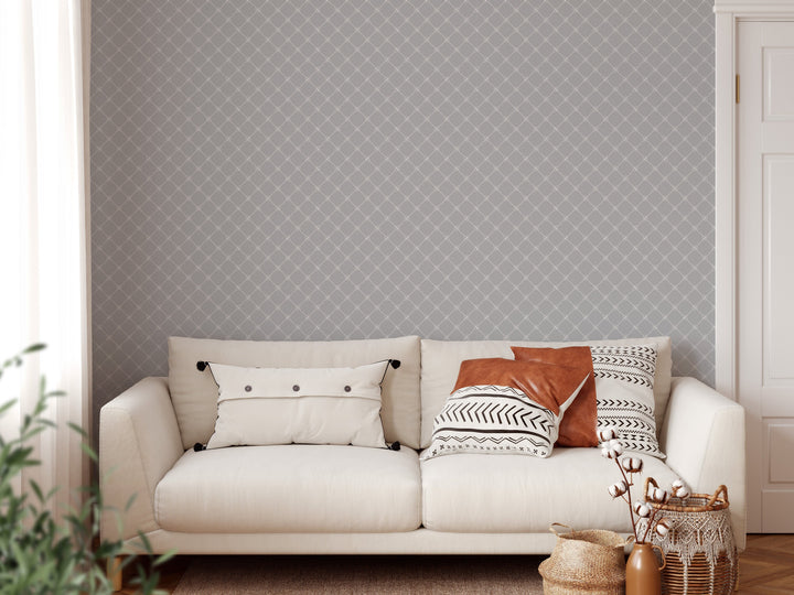 Renter friendly gray wallpaper - #63385 - 2334