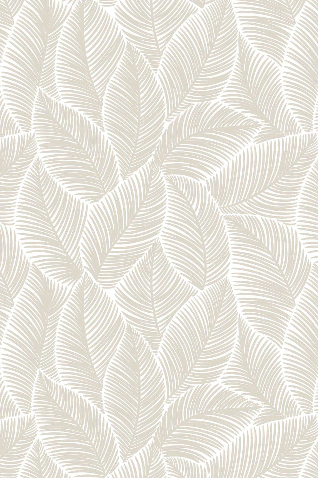 Renter friendly linen big leaves wallpaper #63318 - 2334