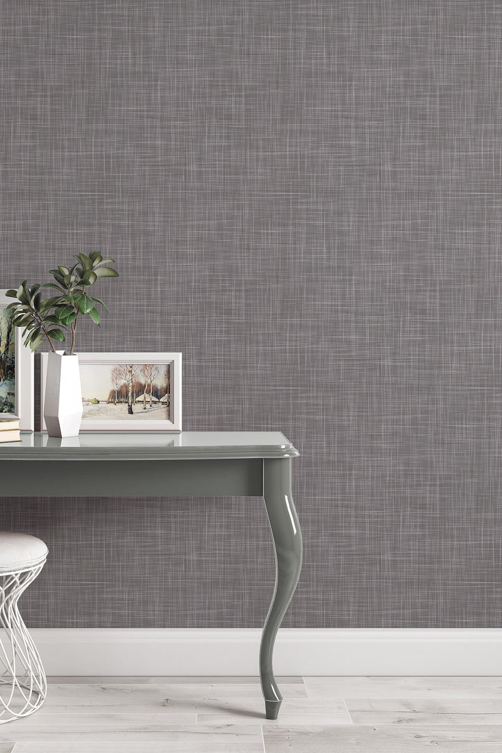 Gray wallpaper background linen #3400 - Wallpaper