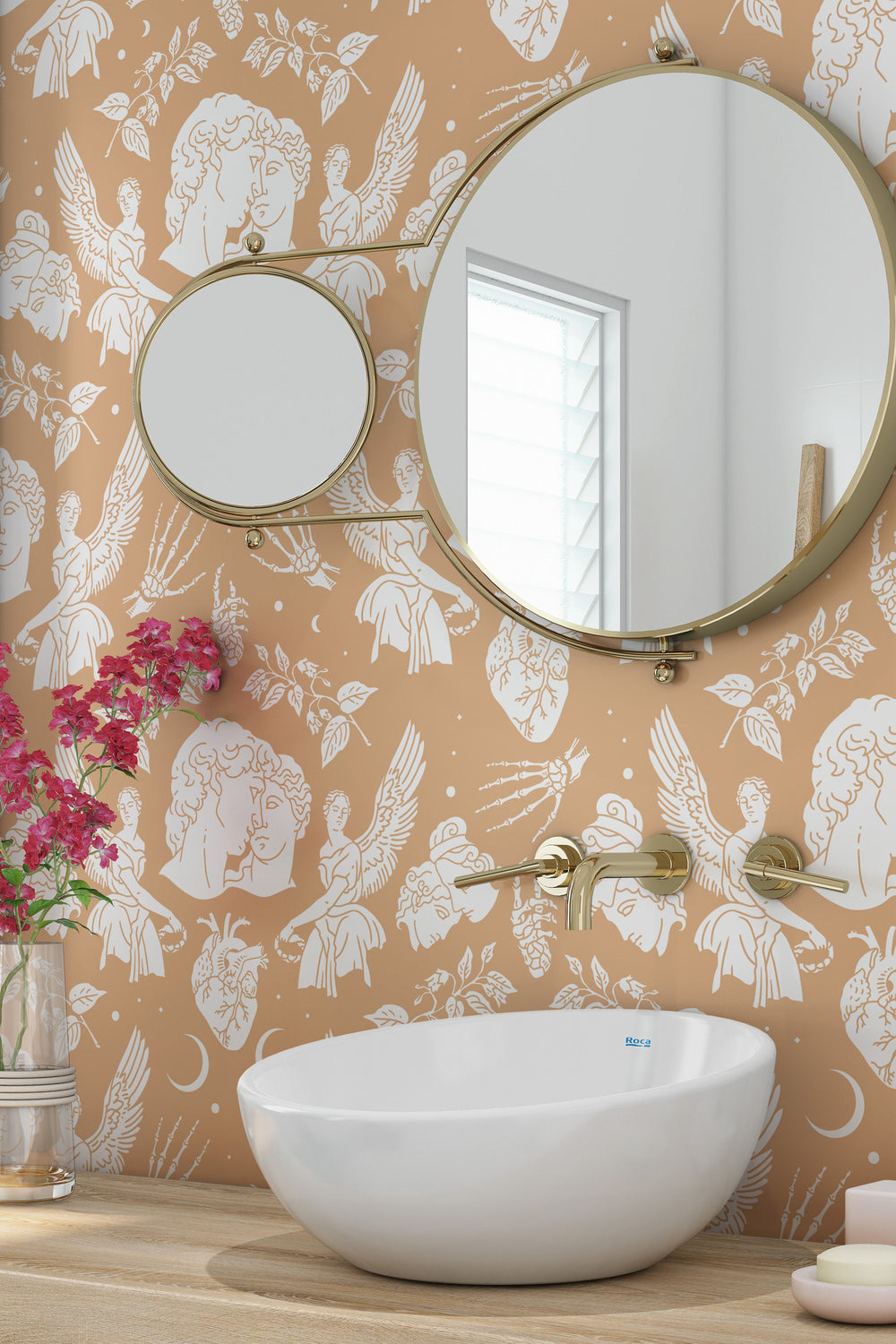 Vintage Peel & Stick Wallpaper - Removable Self Adhesive