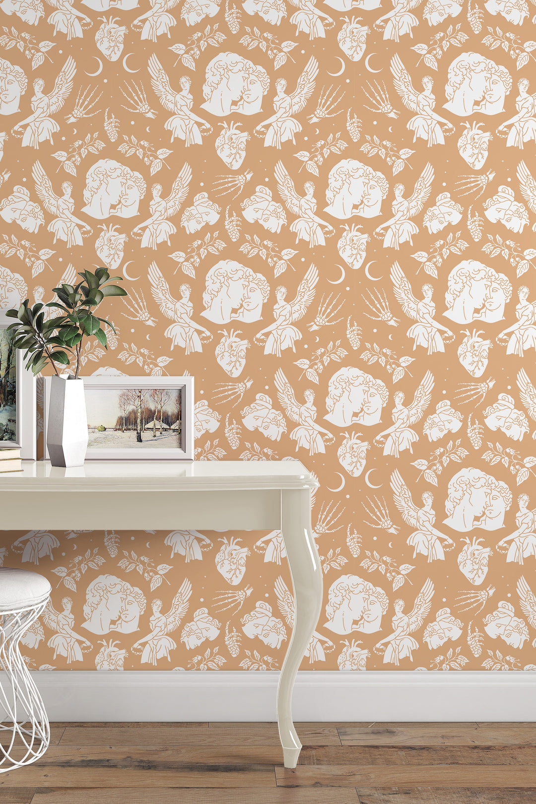 Vintage Peel & Stick Wallpaper - Removable Self Adhesive